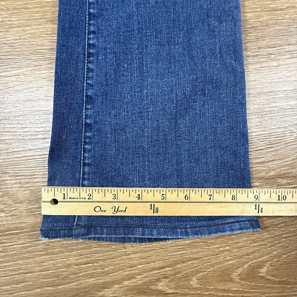 7 For All Mankind Women's High Waist Vintage Bootcut Jeans Size 28 Dark Wash - Picture 11 of 13